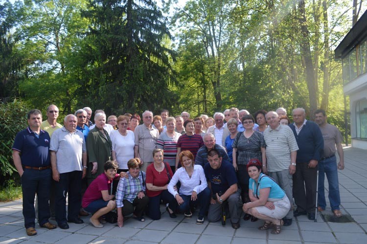 Udeleženci programa z Nino Babič, univ. dipl. psihologinjo.